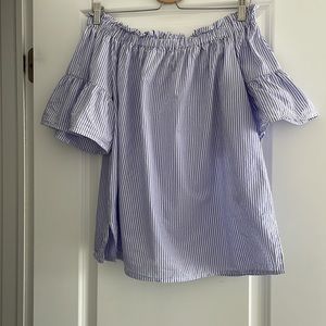 Kate Spade Broome street Off the shoulder top